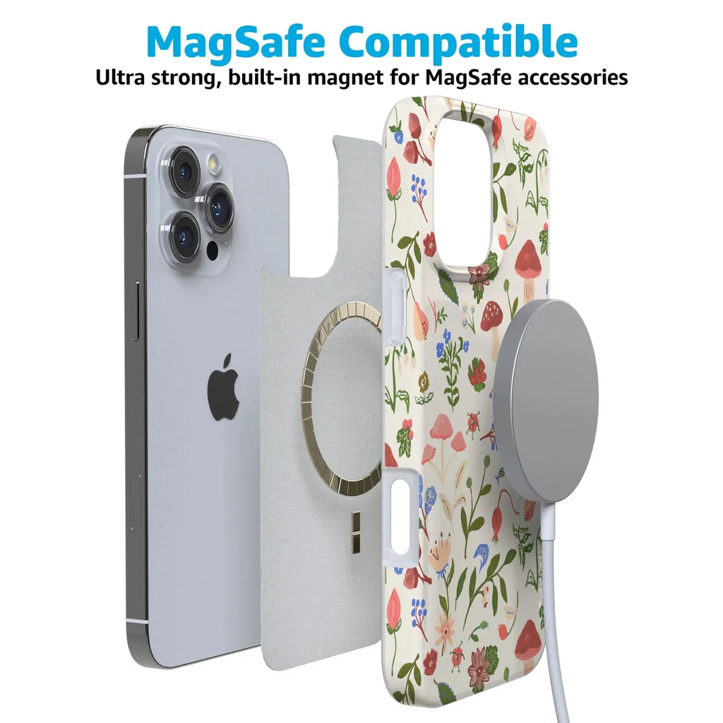 Garden Party | Mushroom Floral Case