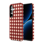 Checked Twice | Red Plaid Case
