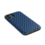 On the Dot | Navy Polka Dot Case