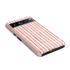Pretty in Pastel | Blush Stripes Case