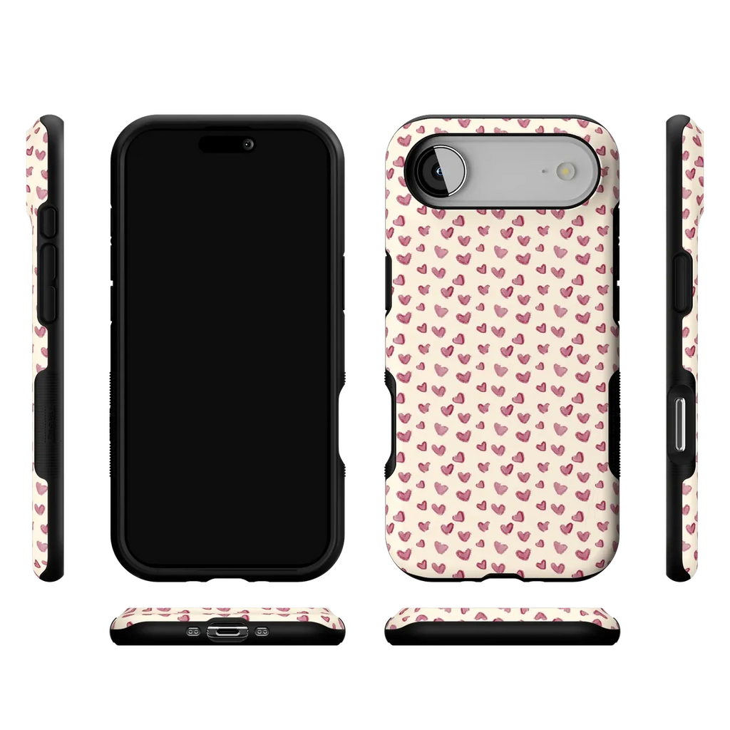 Lovebug | Mauve Hearts Case