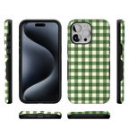 Checked Twice | Green Plaid Case
