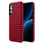 On the Dot | Maroon Polka Dot Case