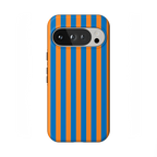 Go New York | Blue & Orange Stripes Case