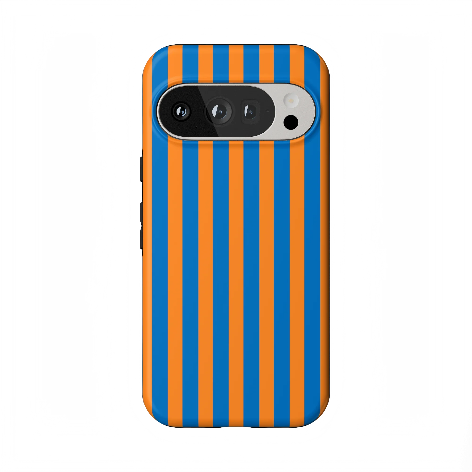 Go New York | Blue & Orange Stripes Case