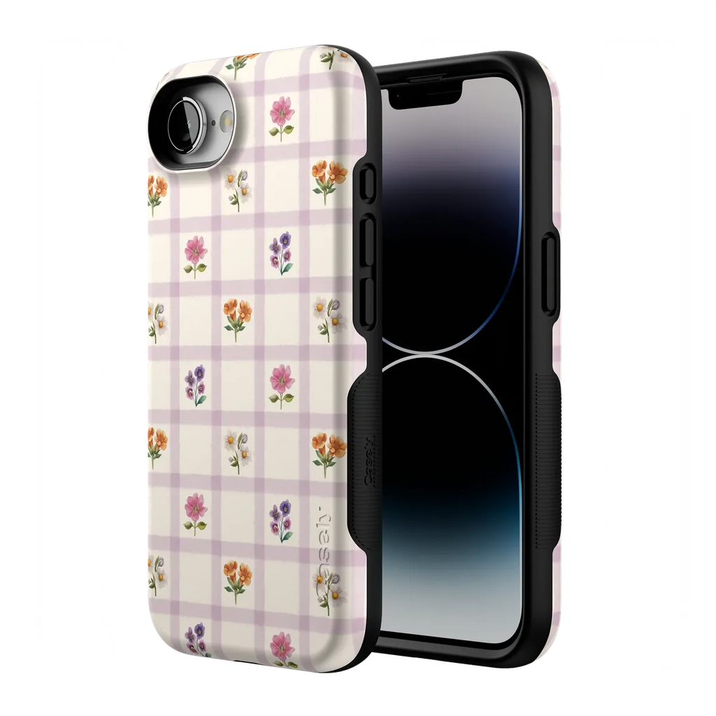 Meadow Check | Floral Gingham Case