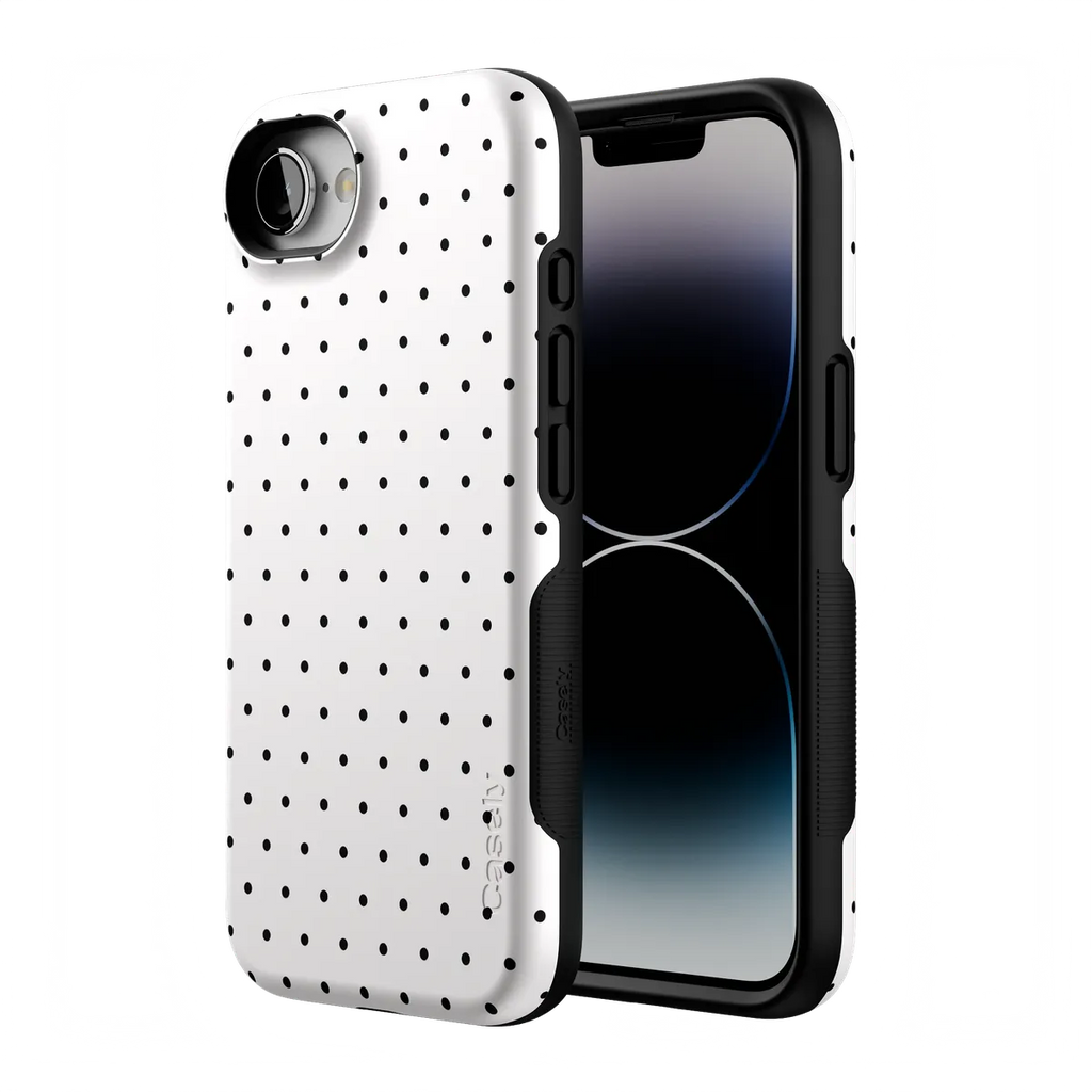 On the Dot | Black Polka Dot Case