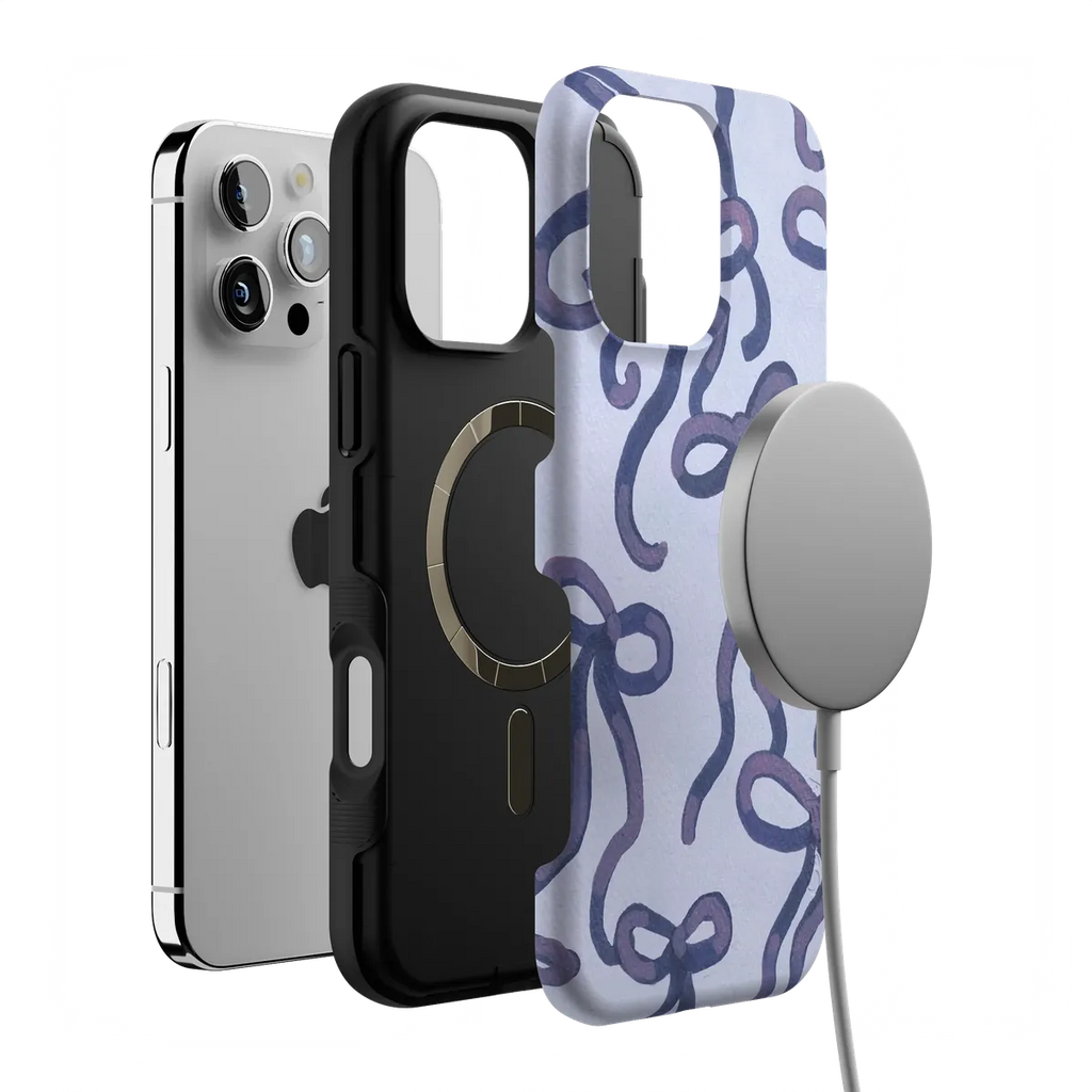 Love Me Knot | Blue Bow Case