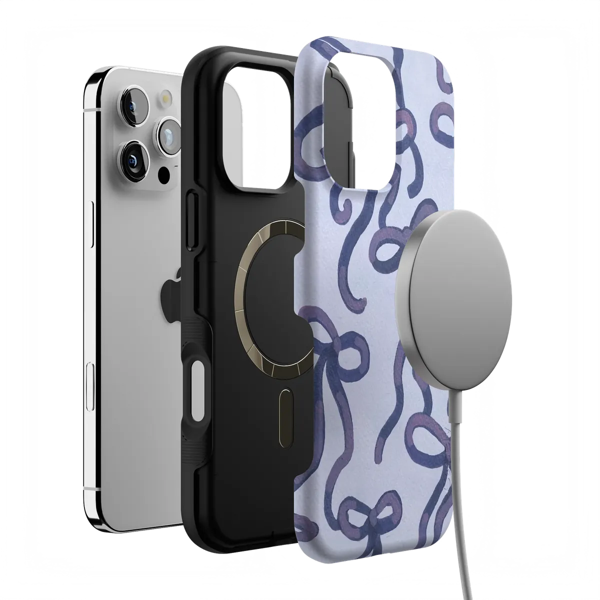 Love Me Knot | Blue Bow Case