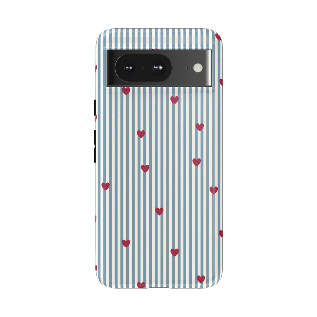 Love Lines | Blue Stripes Case