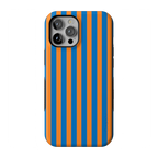Go New York | Blue & Orange Stripes Case