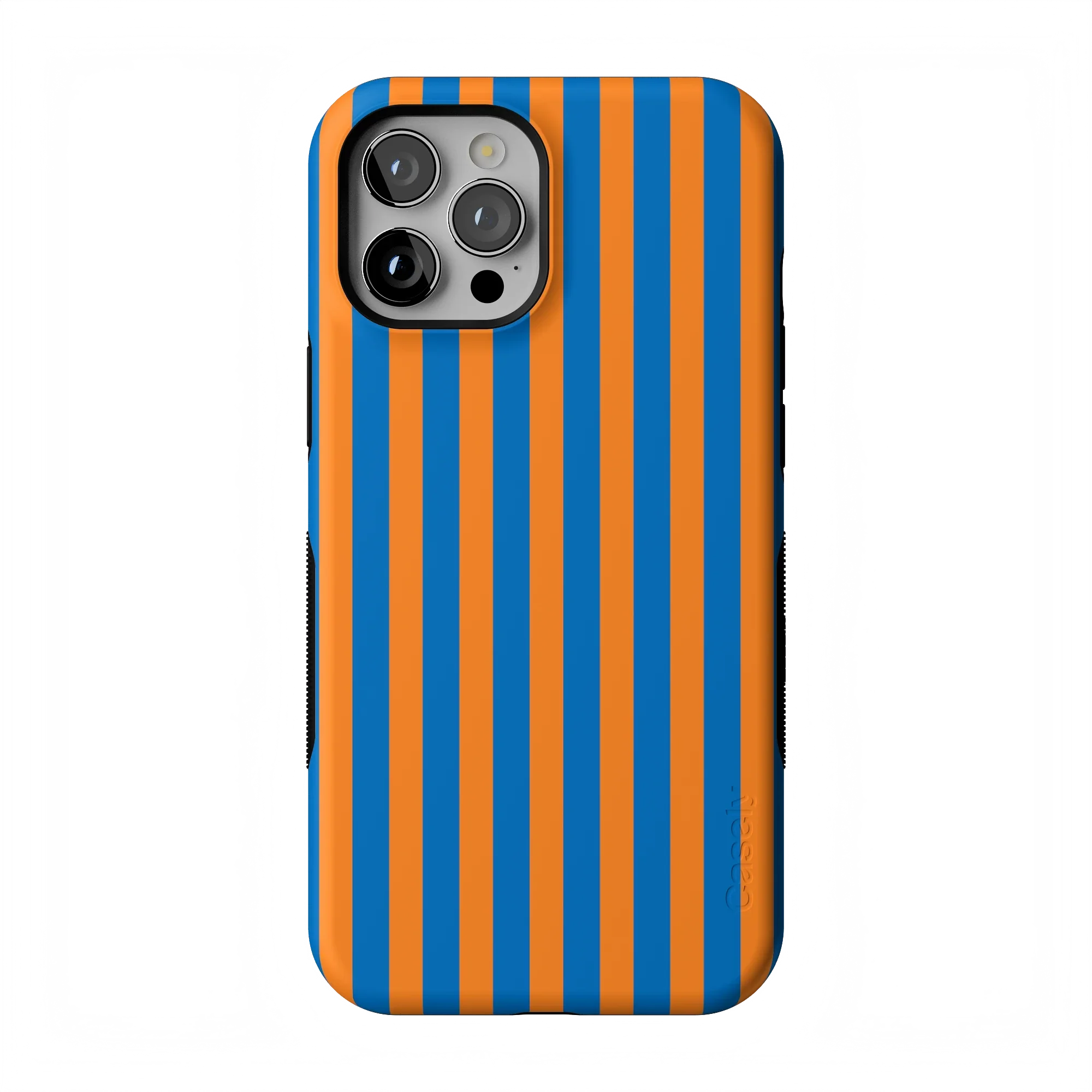 Go New York | Blue & Orange Stripes Case