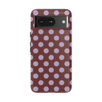 Spotted in SoHo | Burgundy Polka Dot Case