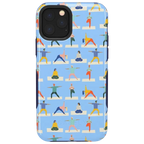 Go with the Flow | Light Blue Yoga Case