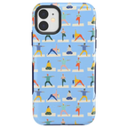 Go with the Flow | Light Blue Yoga Case