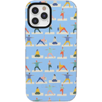 Go with the Flow | Light Blue Yoga Case