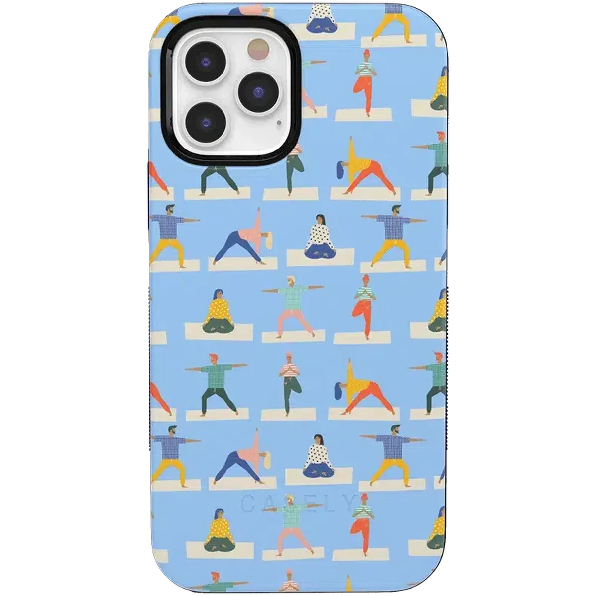 Go with the Flow | Light Blue Yoga Case