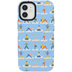 Go with the Flow | Light Blue Yoga Case
