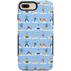 Go with the Flow | Light Blue Yoga Case