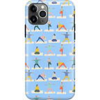 Go with the Flow | Light Blue Yoga Case