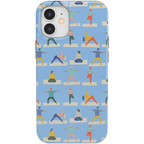 Go with the Flow | Light Blue Yoga Case