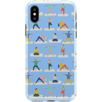 Go with the Flow | Light Blue Yoga Case