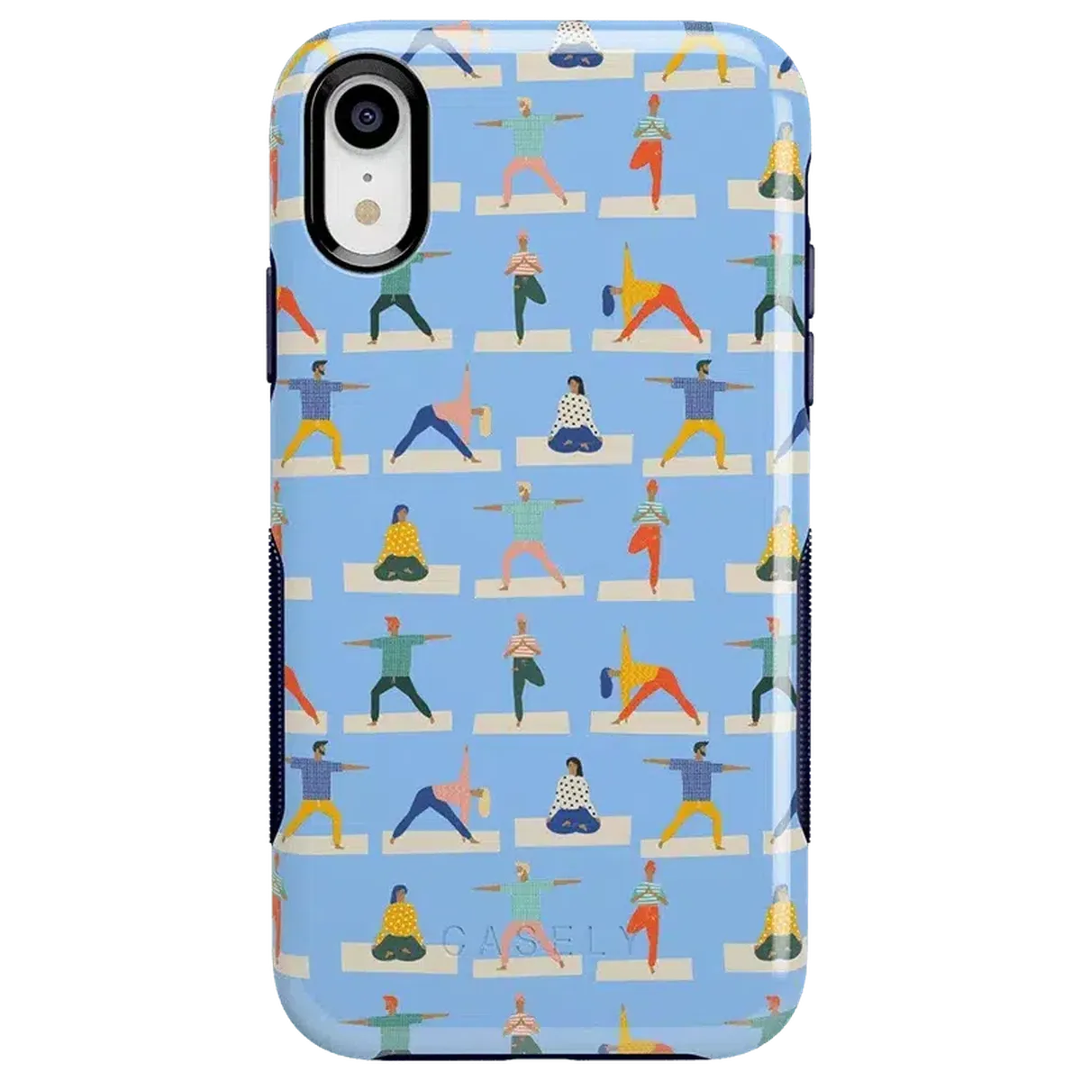 Go with the Flow | Light Blue Yoga Case