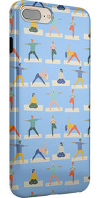 Go with the Flow | Light Blue Yoga Case