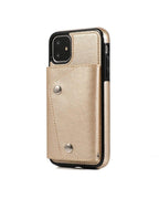 Gold Vegan Leather | Wallet Case