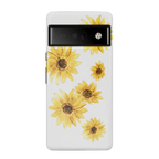 Golden Garden | Yellow Sunflower Floral Google Pixel Case
