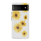 Golden Garden | Yellow Sunflower Floral Google Pixel Case