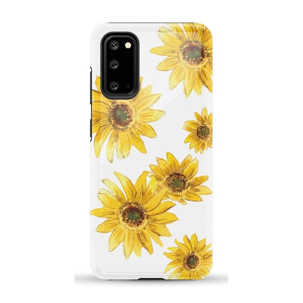 Golden Garden | Yellow Sunflower Floral Samsung Case