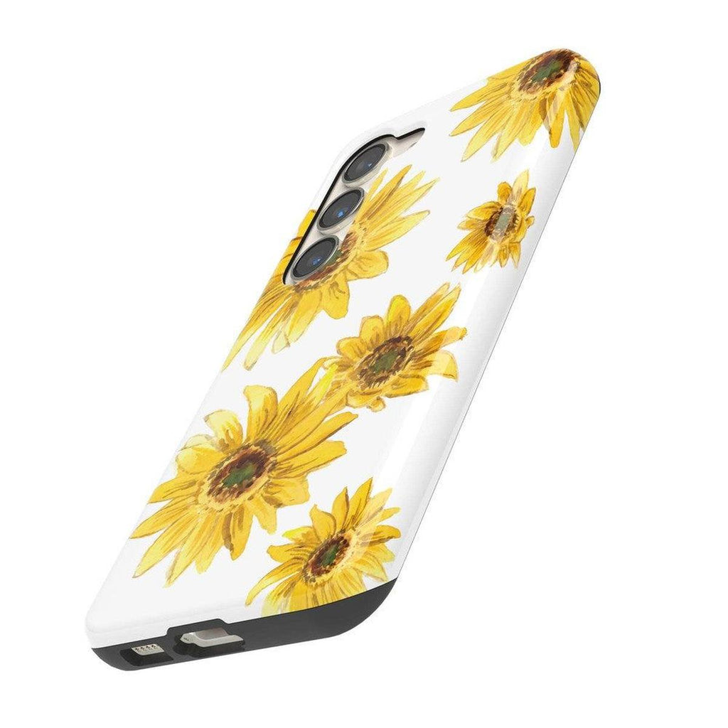 Golden Garden | Yellow Sunflower Floral Samsung Case