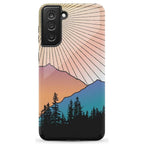 Golden Hour | Mountain Sunset Samsung Case