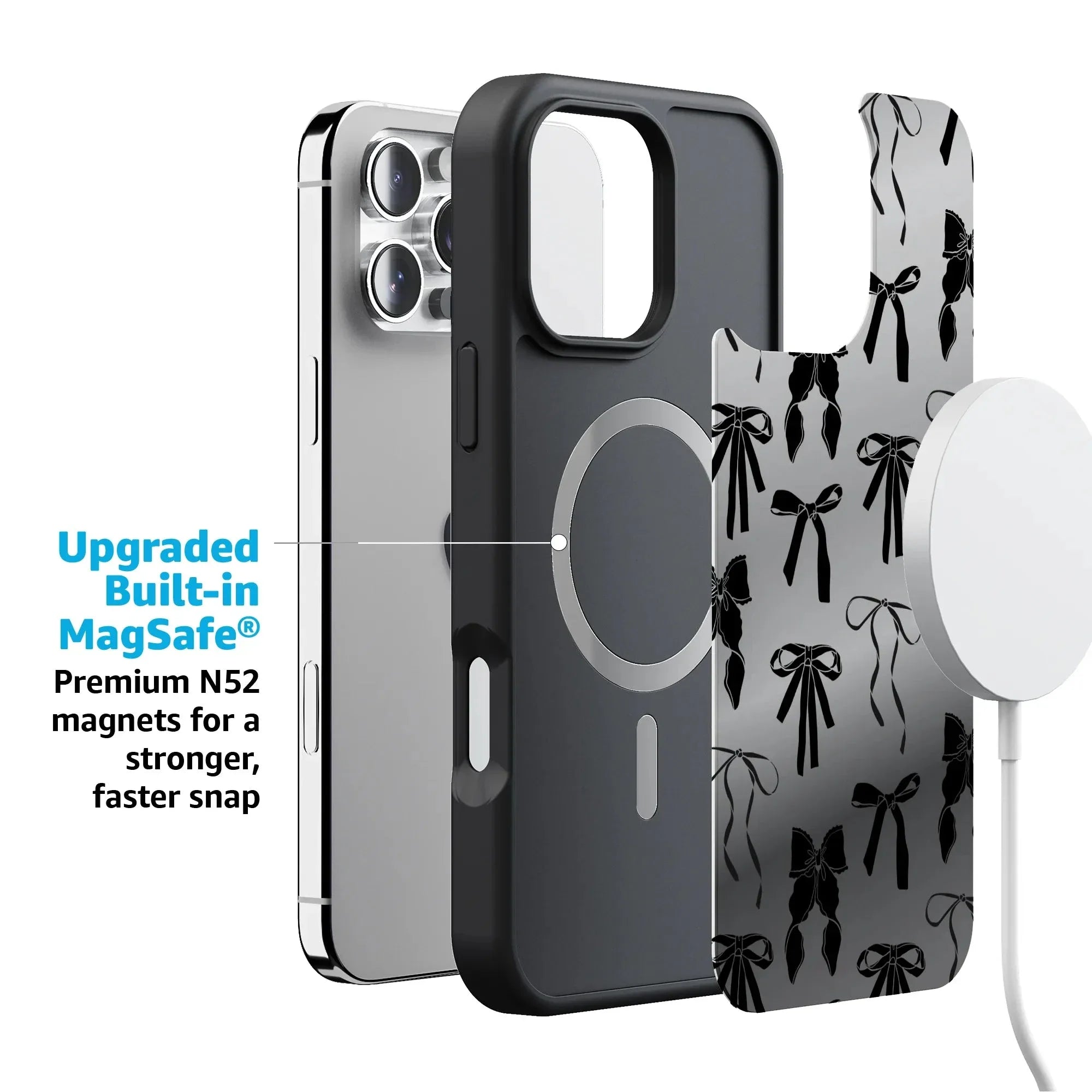 Goth Girlie | Black Bows Case