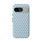 On the Dot | Blue Polka Dot Case