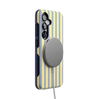 Coastline Stripes | Blue & Yellow Case