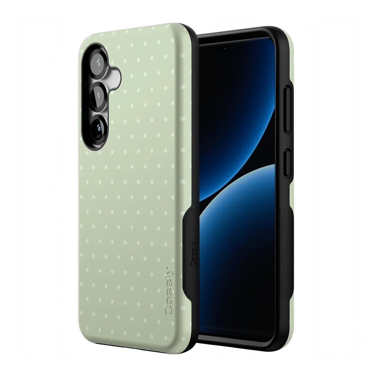 On the Dot | Green Polka Dot Case