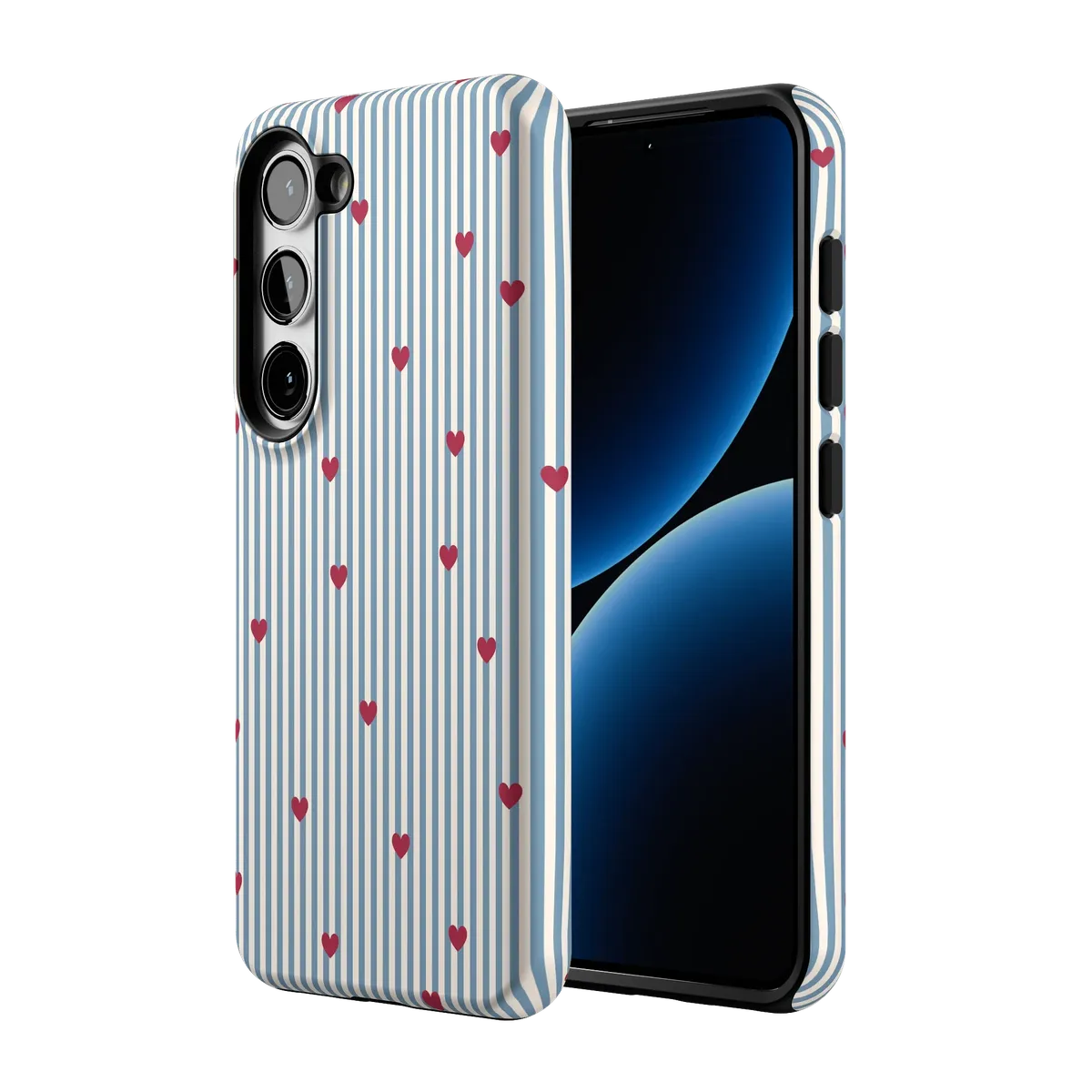 Love Lines | Blue Stripes Case