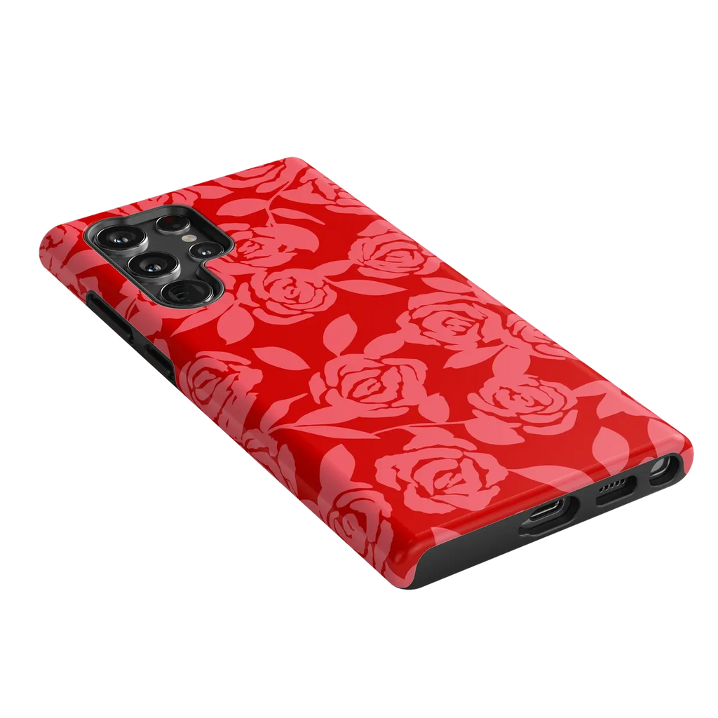 Final Rose | Red & Pink Floral Case