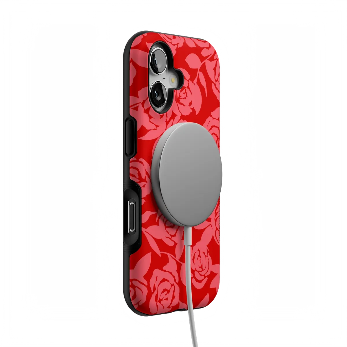 Final Rose | Red & Pink Floral Case
