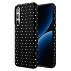 On the Dot | White Polka Dot Case
