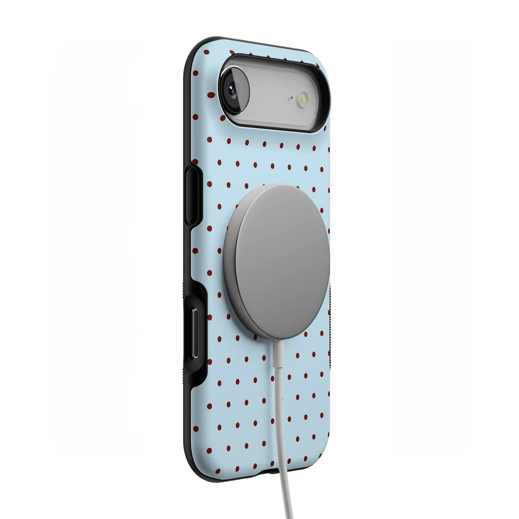 On the Dot | Blue Polka Dot Case