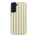 Coastline Stripes | Blue & Yellow Case