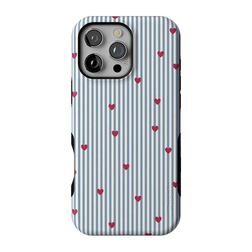 Love Lines | Blue Stripes Case