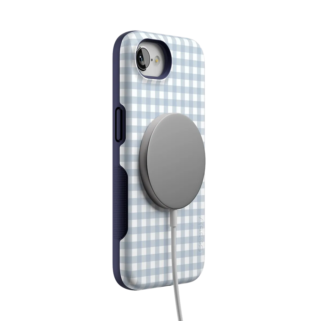 Pastel Picnic | Blue Gingham Case