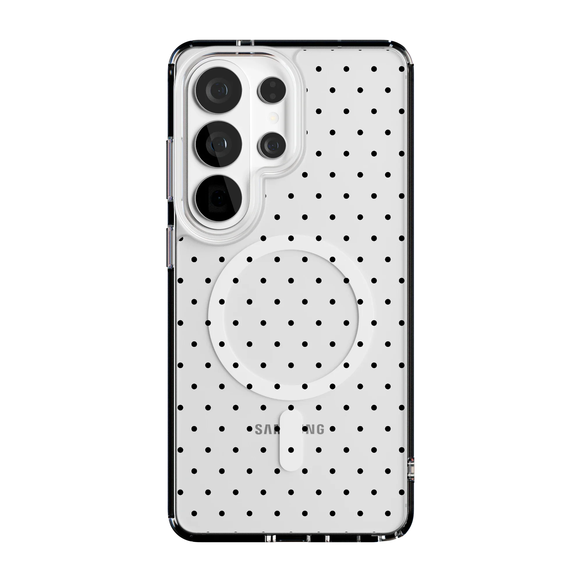 On the Dot | Black Polka Dot Case