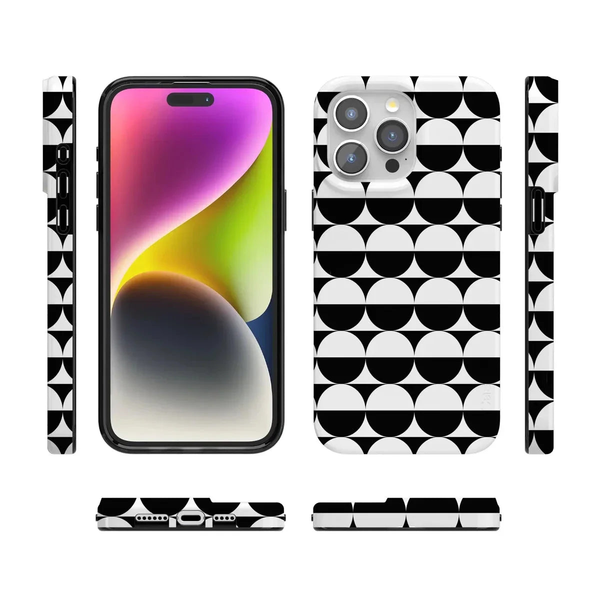 Half Moon | High Contrast Design Case