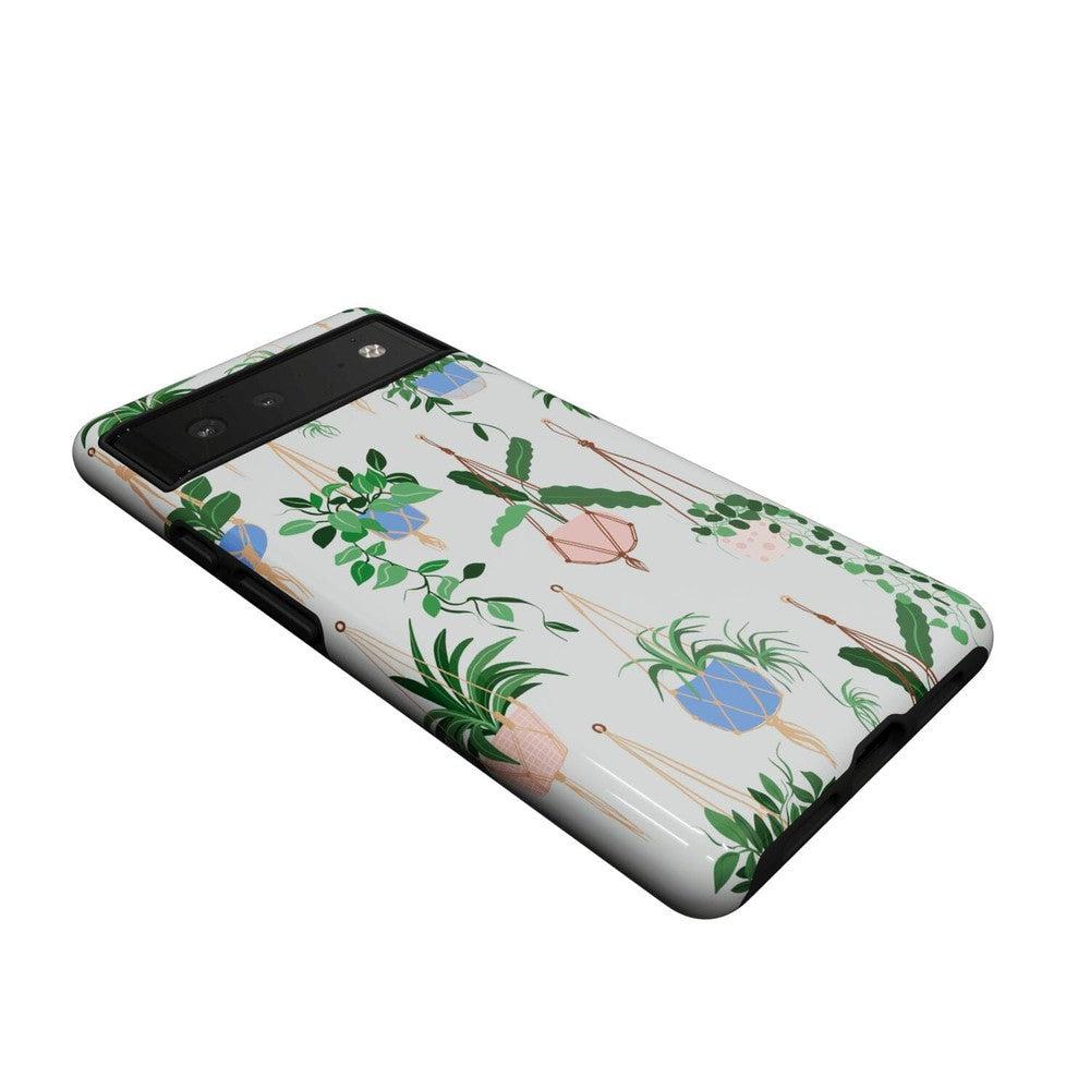 Hanging Around | Potted Plants Floral Google Pixel Case