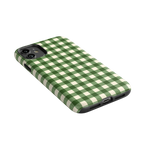 Checked Twice | Green Plaid Case